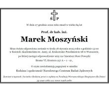 Klepsydra prof. Moszyńskiego Klepsydra prof. Moszyńskiego