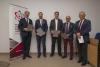 Nagroda za opracowanie i weryfikację dokumentacji projektu podstawowego reaktora wysokotemperaturowego HTGR-POLA otrzymali mgr inż. Janusz Malesa, mgr inż. Dominik Muszyński, mgr inż. Maciej Skrzypek z Zakładu Energetyki Jądrowej i Analiz Środowiska Departamentu Badań Układów Złożonych.